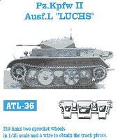 Fruilmodel PzKpfw II Ausf L LUCHS Tank Track Link Set (210 Links) Plastic Model Tank Tracks 1/35 #36 Fruilmodel PzKpfw II Ausf L LUCHS Tank Track Link Set (210 Links) Plastic Model Tank Tracks 1/35 #36