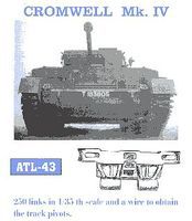 Fruilmodel Cromwell Mk IV Tank Track Link Set (250 Links) Plastic Model Tank Tracks 1/35 Scale #43 Fruilmodel Cromwell Mk IV Tank Track Link Set (250 Links) Plastic Model Tank Tracks 1/35 Scale #43