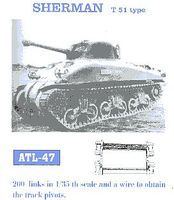 Fruilmodel Sherman T51 Tank Track Link Set (200 Links) Plastic Model Tank Tracks 1/35 Scale #47 Fruilmodel Sherman T51 Tank Track Link Set (200 Links) Plastic Model Tank Tracks 1/35 Scale #47