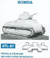 Somua Tank Track Link Set (230 Links)