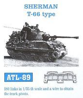 Fruilmodel Sherman T66 Tank Track Link Set (180 Links) Plastic Model Tank Tracks 1/35 Scale #89 Fruilmodel Sherman T66 Tank Track Link Set (180 Links) Plastic Model Tank Tracks 1/35 Scale #89