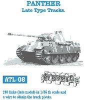 Fruilmodel Panther Late Tank Track Link Set (210 Links) Plastic Model Tank Tracks 1/35 Scale #8 Fruilmodel Panther Late Tank Track Link Set (210 Links) Plastic Model Tank Tracks 1/35 Scale #8