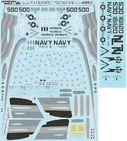 Fightertown EA6B Patriotic Prowlers & Camo for KIN Plastic Model Aircraft Decal 1/48 Scale #48062 Fightertown EA6B Patriotic Prowlers & Camo for KIN Plastic Model Aircraft Decal 1/48 Scale #48062