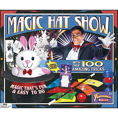 Fantasma Retro-Magic Hat Show 100 Tricks Magic #421rl