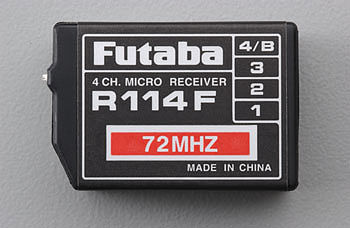 Futaba R114F 4-Ch FM 72MHz Low w/o Crystal