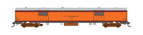 Fox Express Car Milwaukee Road #1101 HO Scale Model Train Passenger Car #10093
