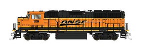Fox EMD GP60M w/LokSound & DCC BNSF Railway #100 (orange, black, Wedge Logo)
