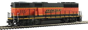 Fox GP60B DCC/Snd BNSF H3 332 Fox GP60B DCC/Snd BNSF H3 332