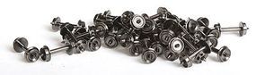Fox 28'' Wheels pkg(100) (.540'' Axle) N Scale Model Train Truck #2801100 Fox 28'' Wheels pkg(100) (.540'' Axle) N Scale Model Train Truck #2801100