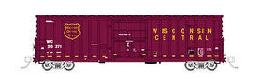 Fox 7 Post Boxcar Wisconsin Central #20315 HO Scale Model Railroad Freight Car #30039