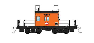 Fox Transfer Caboose Milwaukee Road #01769 HO Scale Model Train Freight Car #31162