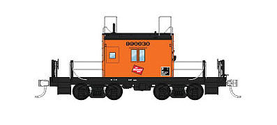 Fox Transfer Caboose Milwaukee Road #999030 HO Scale Model Train Freight Car #31163
