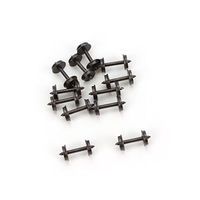 Fox 36'' Wheels pkg(12) (.553'' Axle) N Scale Model Train Truck #3602 Fox 36'' Wheels pkg(12) (.553'' Axle) N Scale Model Train Truck #3602