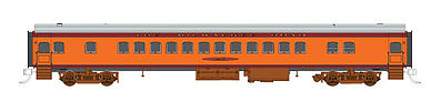 Fox Coach Car Milwaukee Road #4415 N Scale Model Train Passenger Car #40047