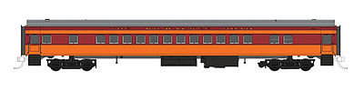 Fox Coach Car Milwaukee Road #4423 N Scale Model Train Passenger Car #40051