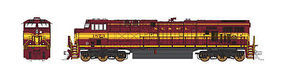 Fox ES44AC Loco NC&STL N Scale Model Train Diesel Locomotive #70006 Fox ES44AC Loco NC&STL N Scale Model Train Diesel Locomotive #70006