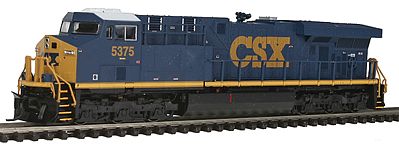 Fox GE ES44DC w/Low Numberboards CSX #5375 N Scale Model Train Diesel Locomotive #70382