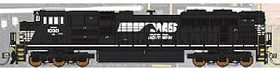 Fox EMD SD70ACe w/NS Details Norfolk Southern #1046 N Scale Model Train Diesel Locomotive #71163