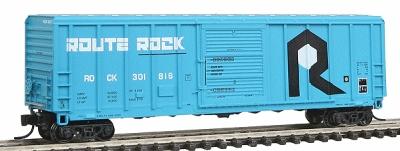 Fox P-S 5344 Single Door Boxcar Milwaukee Road #50818 N Scale Model Train Freight Car #81064