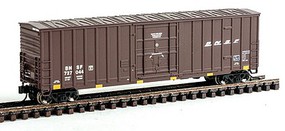 Fox 7 Post Boxcar BNSF (Wedge) #727044 N Scale Model Train Freight Car #81808