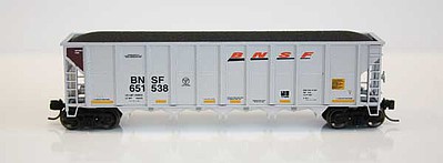 Fox RD-4 Hopper BNSF 12 Pack #5 (#61-72) N Scale Model Train Freight Car #83106