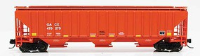 Fox N 4750 Cuft 3-Bay Covered Hopper, GACX #470277 Fox N 4750 Cuft 3-Bay Covered Hopper, GACX #470277