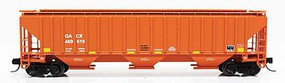 Fox N 4750 Cuft 3-Bay Covered Hopper, GACX #469862 Fox N 4750 Cuft 3-Bay Covered Hopper, GACX #469862