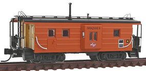 Fox Low-Window Rib-Side Caboose Milwaukee Road #992 N Scale Model Train Freight Car #91020 Fox Low-Window Rib-Side Caboose Milwaukee Road #992 N Scale Model Train Freight Car #91020
