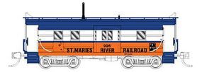 Fox High-Window Rib-Side Caboose St. Maries River RR N Scale Model Train Freight Car #91025 Fox High-Window Rib-Side Caboose St. Maries River RR N Scale Model Train Freight Car #91025