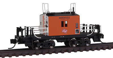 Fox Milwaukee Road Transfer Caboose #2 B/W N Scale Model Train Freight Car #91156