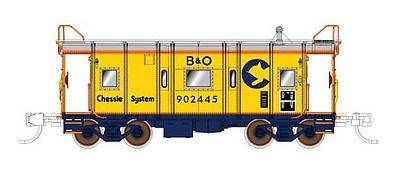 Fox Wagon Top Cab B&O C-2440 - N-Scale
