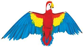 Gayla Macaw Parrot 3D 60 Single-Line Kite #1323