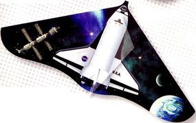 Gayla 42''x22'' Space Shuttle Delta Wing Kite Single Line Kite #190