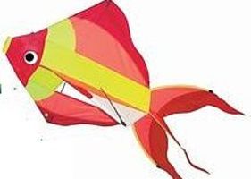Gayla 29''x18'' Sun Fish 3-D Nylon Kite Single-Line Kite #878 Gayla 29''x18'' Sun Fish 3-D Nylon Kite Single-Line Kite #878