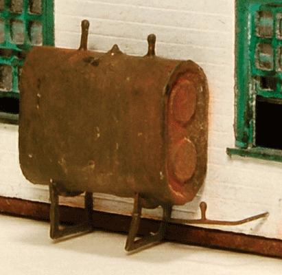 GCLaser Fuel Tank Kit - 1/2 x 3/16 x 1/2 1.3 x .5 x 1.3cm N Scale Model Railroad #104