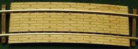 GCLaser 22'' Radius Curved Grade Crossing Kit Fits Code 83 & 100 Rail pkg(2) HO-Scale #11277