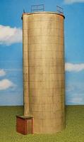 Flat-Top Silo Kit HO Scale Model Railroad Building #13122
