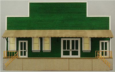 GCLaser Produce Packing Flat Background Building Kit Building A HO Scale Model Building #19013