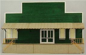 Produce Packing Flat Background Building Kit Building B HO Scale Model Building #19014