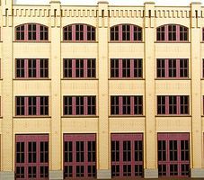 GCLaser Lindsay Bros Side-A Backdrop Kit HO Scale Model Building #190261 GCLaser Lindsay Bros Side-A Backdrop Kit HO Scale Model Building #190261