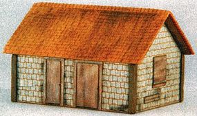 GCLaser Board-Up Building #1 Kit HO-Scale Model Building #19031