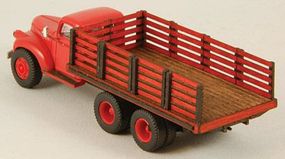 GCLaser Stake Truck Bed (Laser-Cut Wood Kit) HO Scale Vehicle Accessory #19046