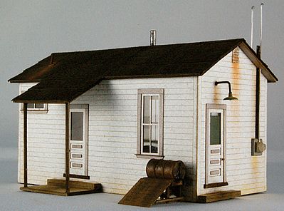 model railroad cardstock buildings