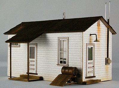 ho scale cardstock buildings