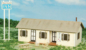 GCLaser Open Hearth Inn Rental Office w/Table, 2 Chairs & Sign Laser-Cut Matboard Kit Each Cabin- 4-3/4 x 2-5/8 x 1-7/8'' 12.1 x 6.7 x 4 GCLaser Open Hearth Inn Rental Office w/Table, 2 Chairs & Sign Laser-Cut Matboard Kit Each Cabin- 4-3/4 x 2-5/8 x 1-7/8'' 12.1 x 6.7 x 4