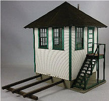 GCLaser Interlocking Tower Laser-Cut Kit 4-7/8 x 6-7/8 x 5-3/4'' 12.4 x 17.5 x 14.6cm O-Scale GCLaser Interlocking Tower Laser-Cut Kit 4-7/8 x 6-7/8 x 5-3/4'' 12.4 x 17.5 x 14.6cm O-Scale