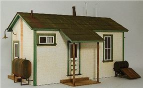GCLaser Team Yard Office Kit O Scale Model Building #3909
