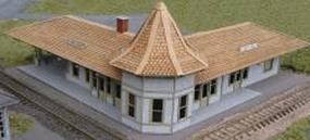 GCLaser Sturtevant Depot Kit (Laser-Cut Wood) N Scale Model Building #514 GCLaser Sturtevant Depot Kit (Laser-Cut Wood) N Scale Model Building #514