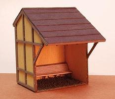 GCLaser Pennsylvania Railroad Passenger Shelter Kit (Circa 1911) Z Scale Model Accessory #5250 GCLaser Pennsylvania Railroad Passenger Shelter Kit (Circa 1911) Z Scale Model Accessory #5250