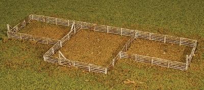 GCLaser Fence & Gate Sections Kit 18 Linear Inches of Fence w/4 Gate Sections Z Scale Model #5284